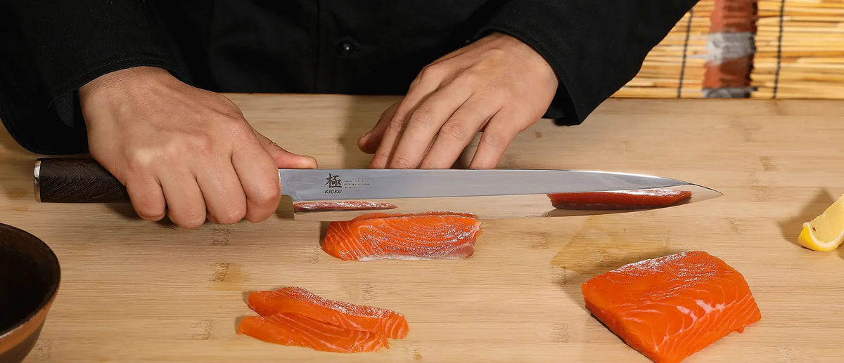 Chef Knife Set 440C High Carbon Steel Fish Meat Sashimi Vegetables Kitchen  Tools