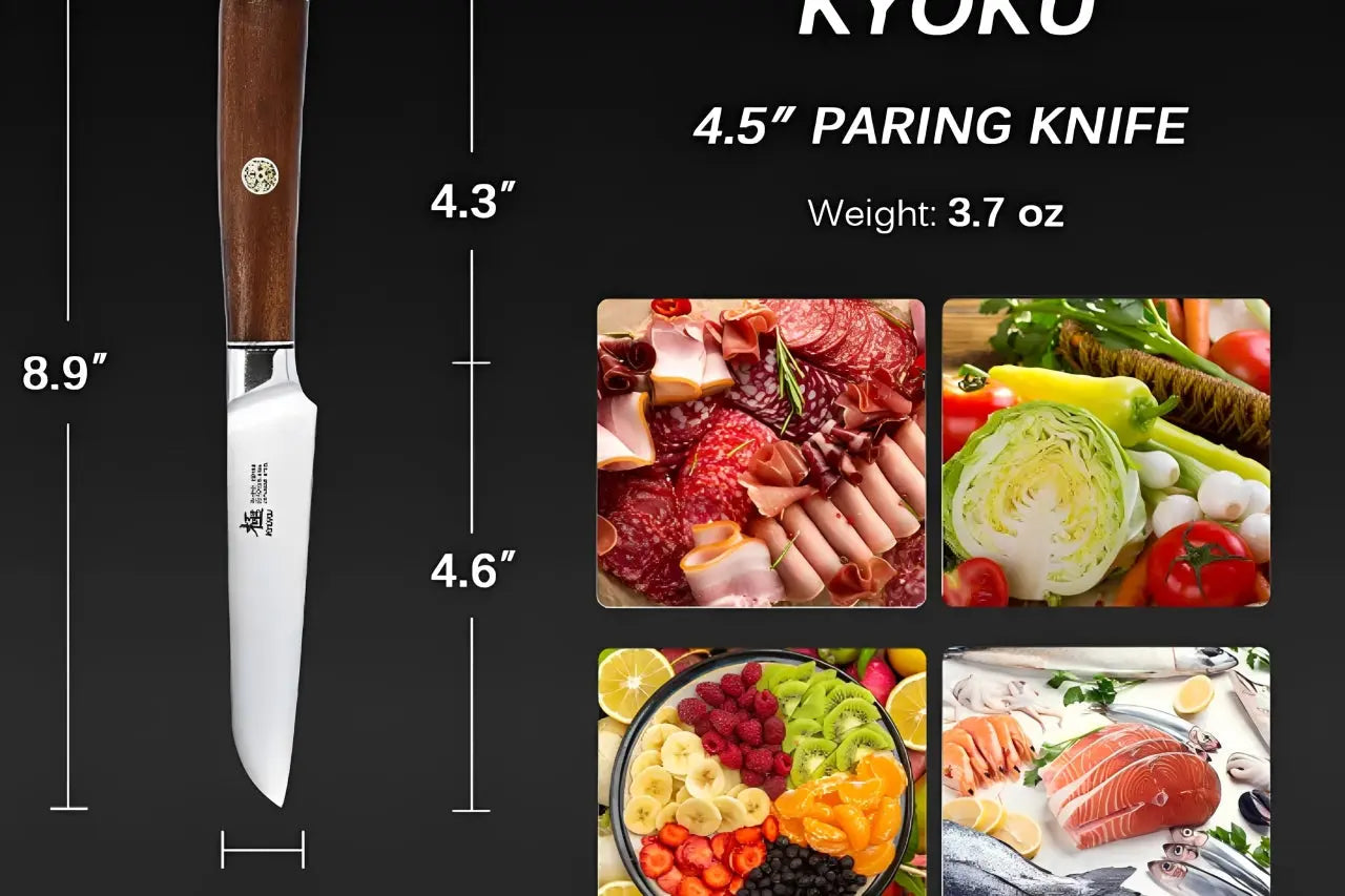 How Long Should a Paring Knife Be? Kyoku Knives