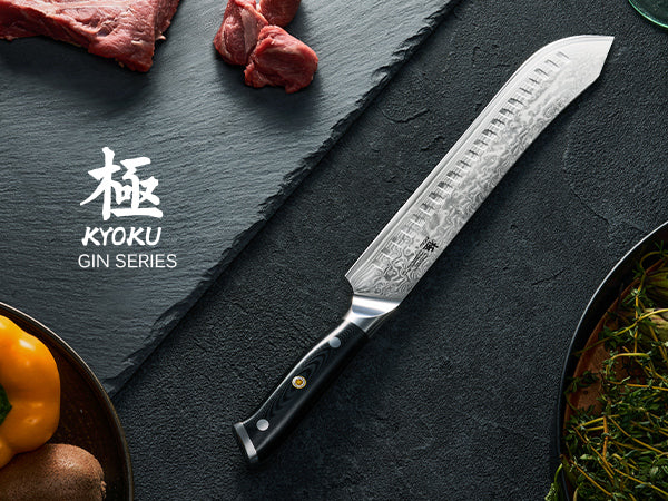 Kyoku Knife | Gin Series w/ Silver-ion Coating