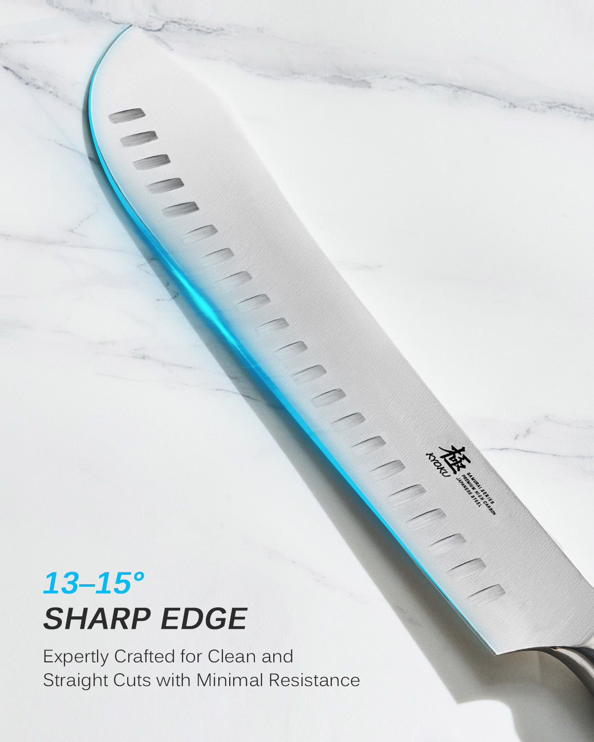 10" Bullnose Butcher Knife | Samurai Series Kyoku Knives