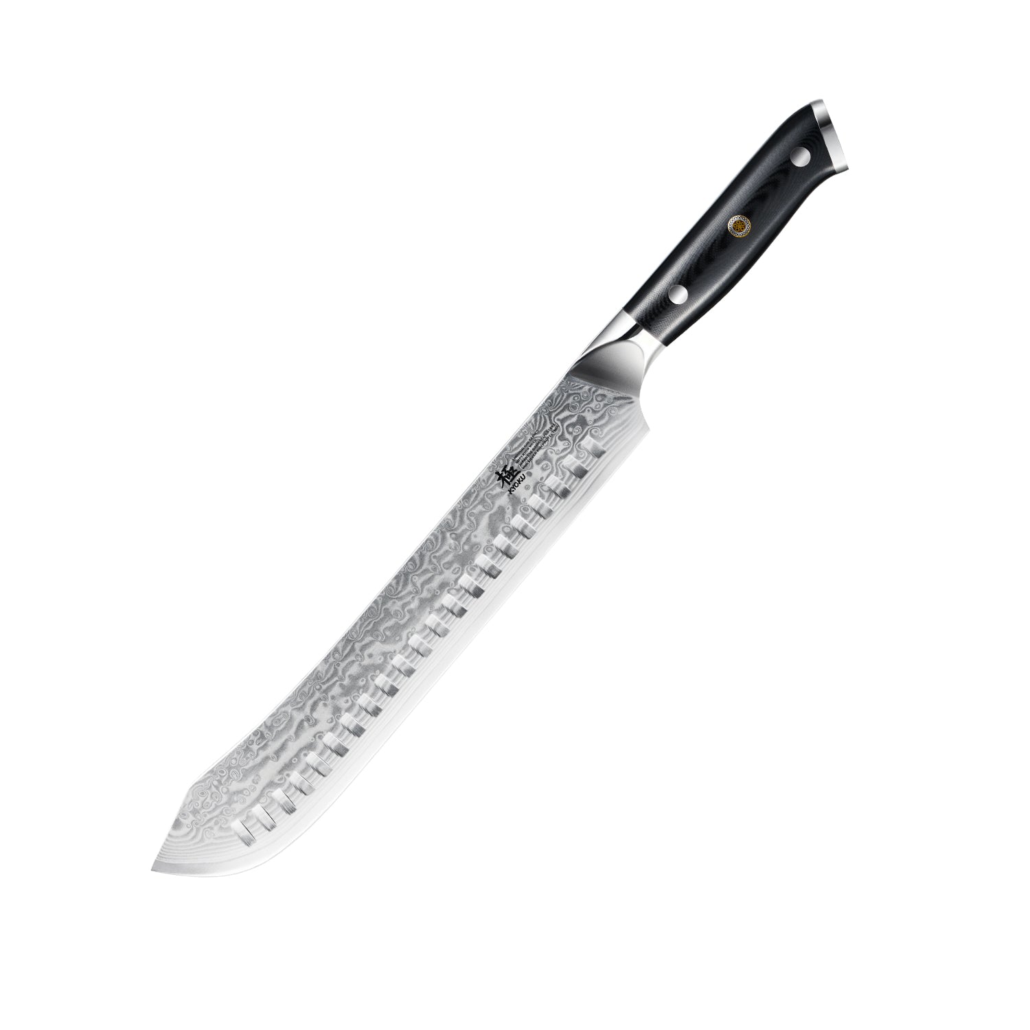 10 Bullnose Butcher Knife | Gin Series Kyoku Knives