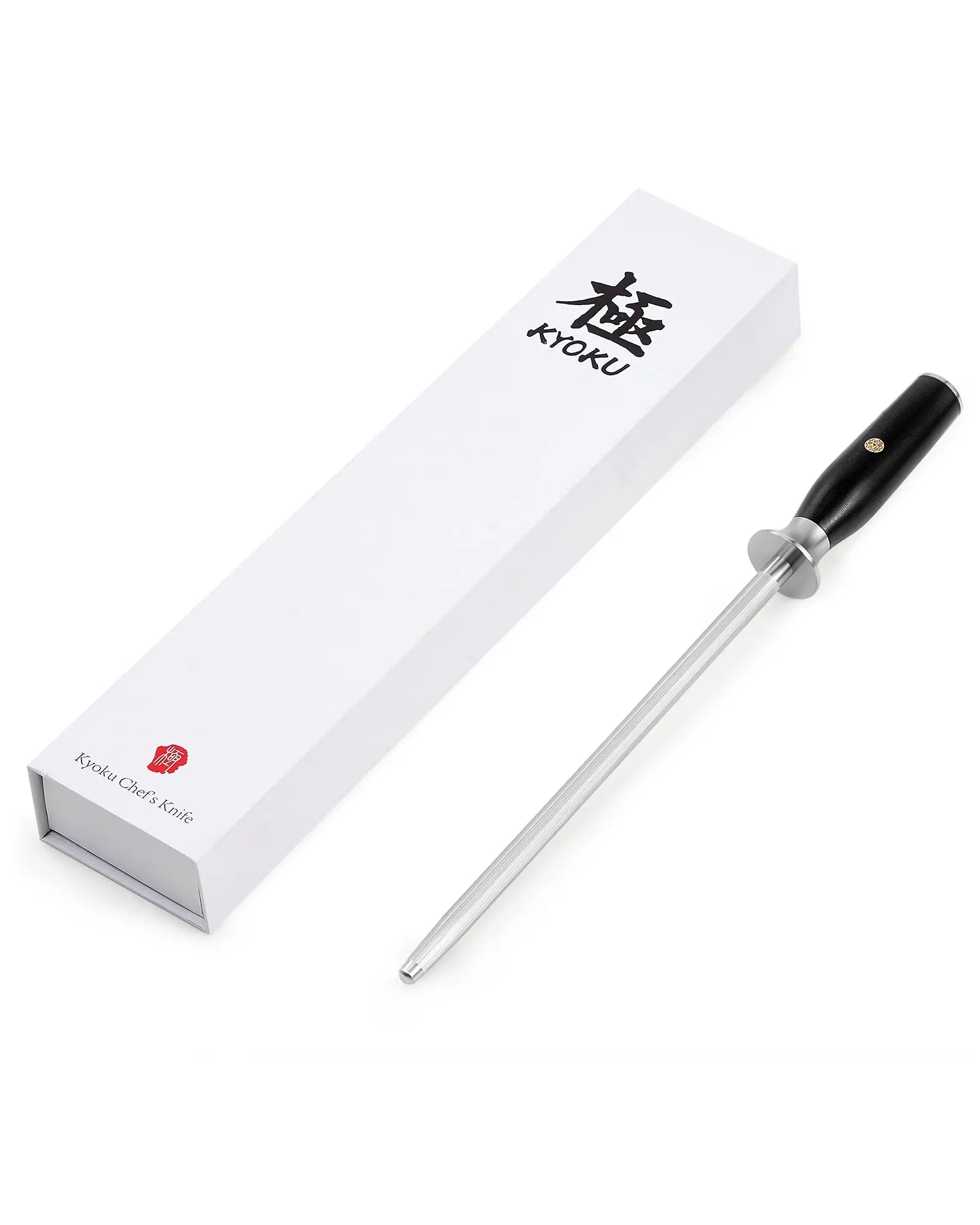 10" Honing Steel Knife Sharpener | Shogun Series Kyoku Knives