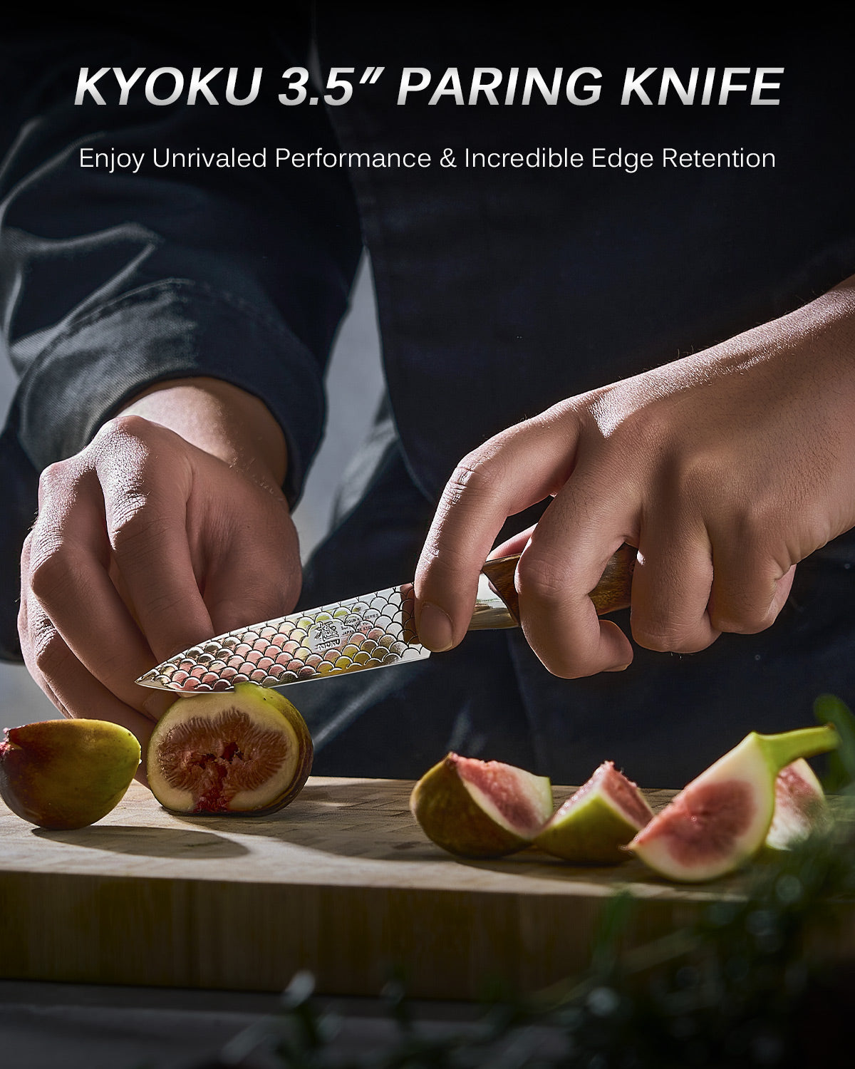 3.5" Paring Knife VG10 Steel For Gift | KOI Series