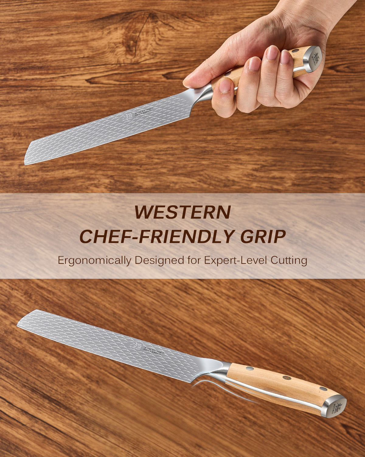 7" Nakiri Knife For Gift | KOI Series