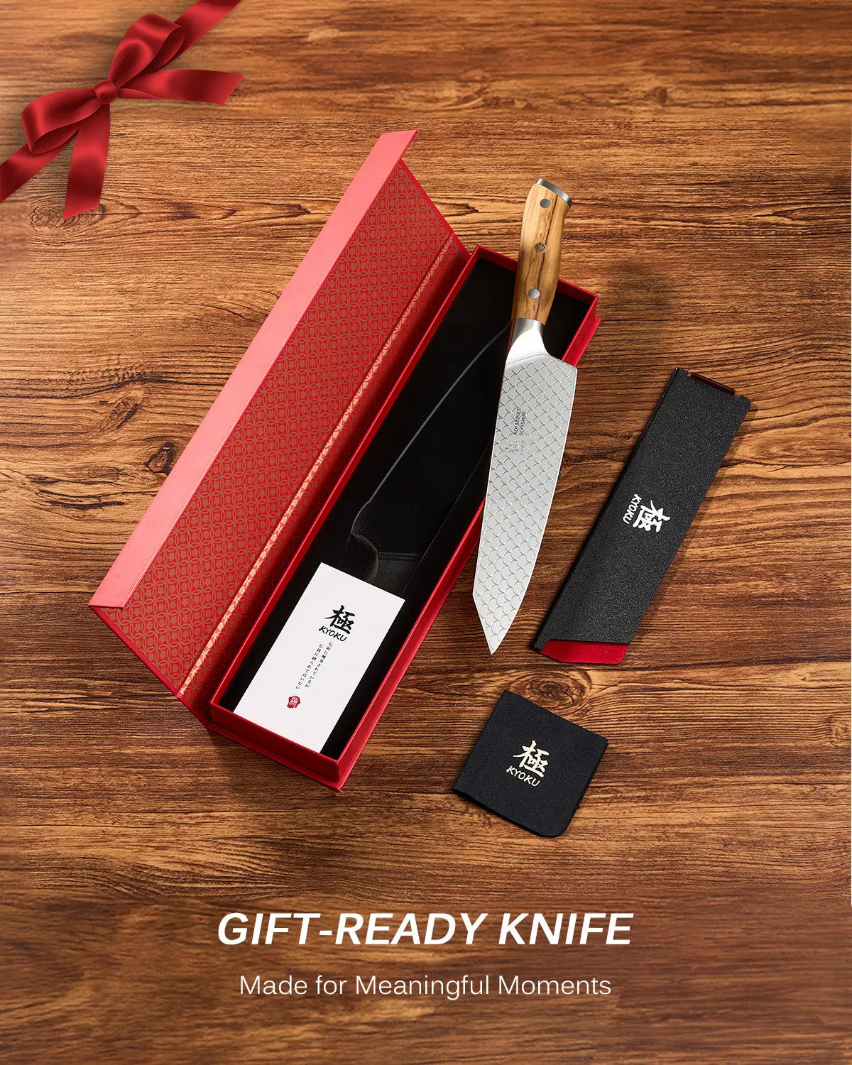 8.5" Kiritsuke Knife For Gift | KOI Series Kyoku Knives