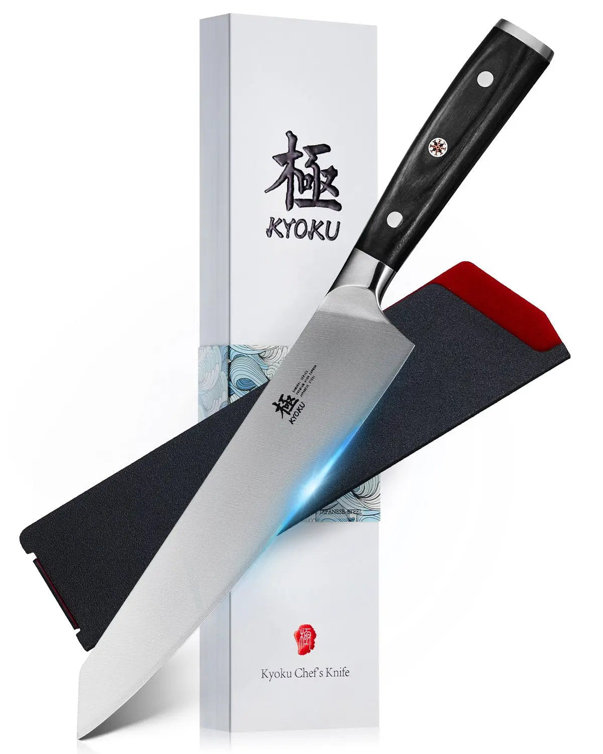 8.5" Kiritsuke Knife | Samurai Series Kyoku Knives