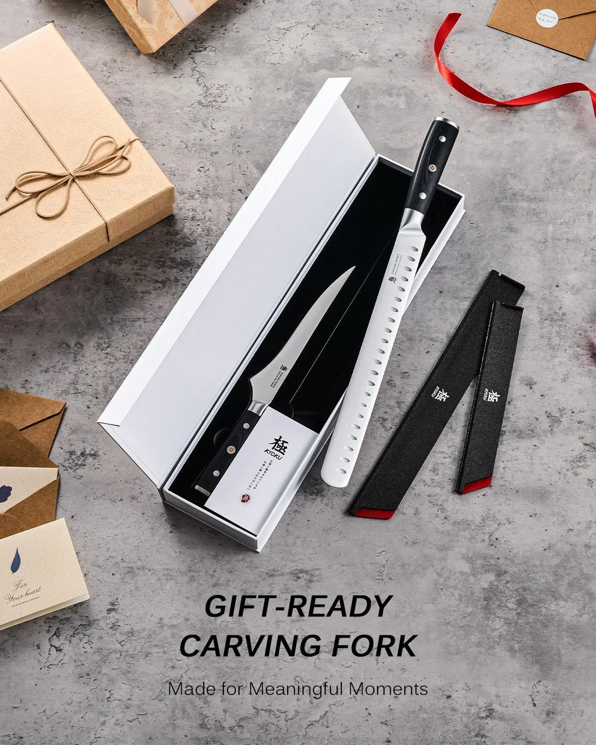 Boning + Slicing Knife Set | Samurai Series Kyoku Knives