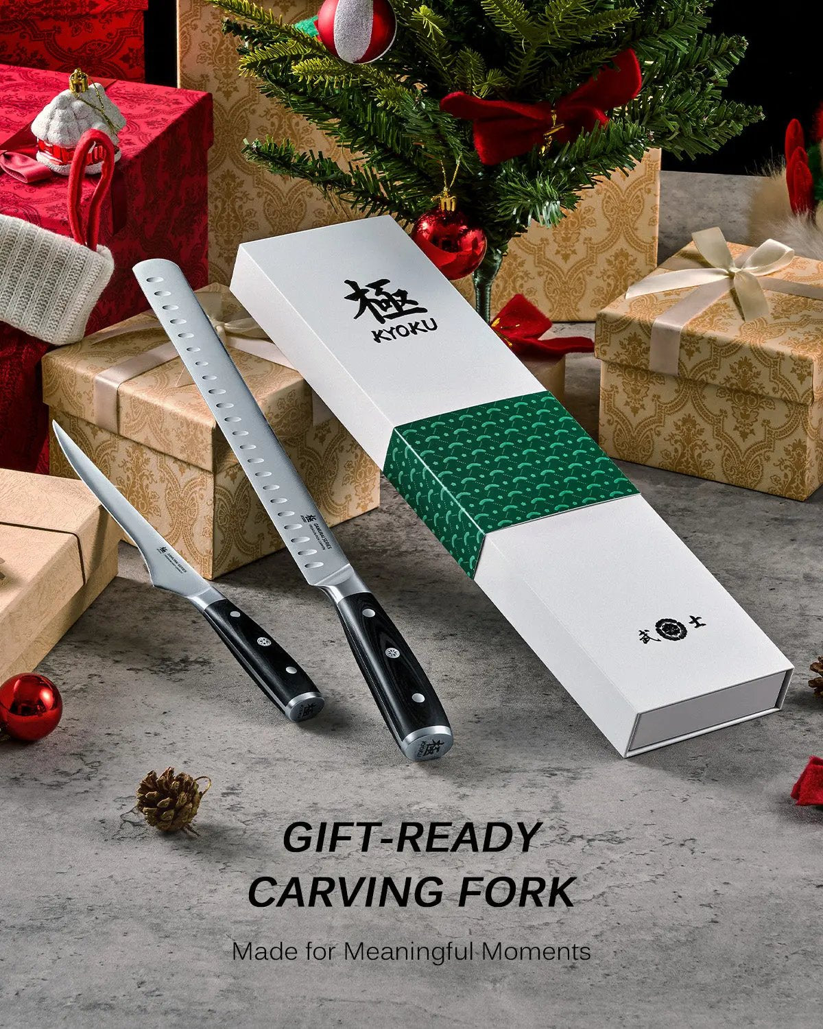 Boning + Slicing Knife Set | Samurai Series Kyoku Knives