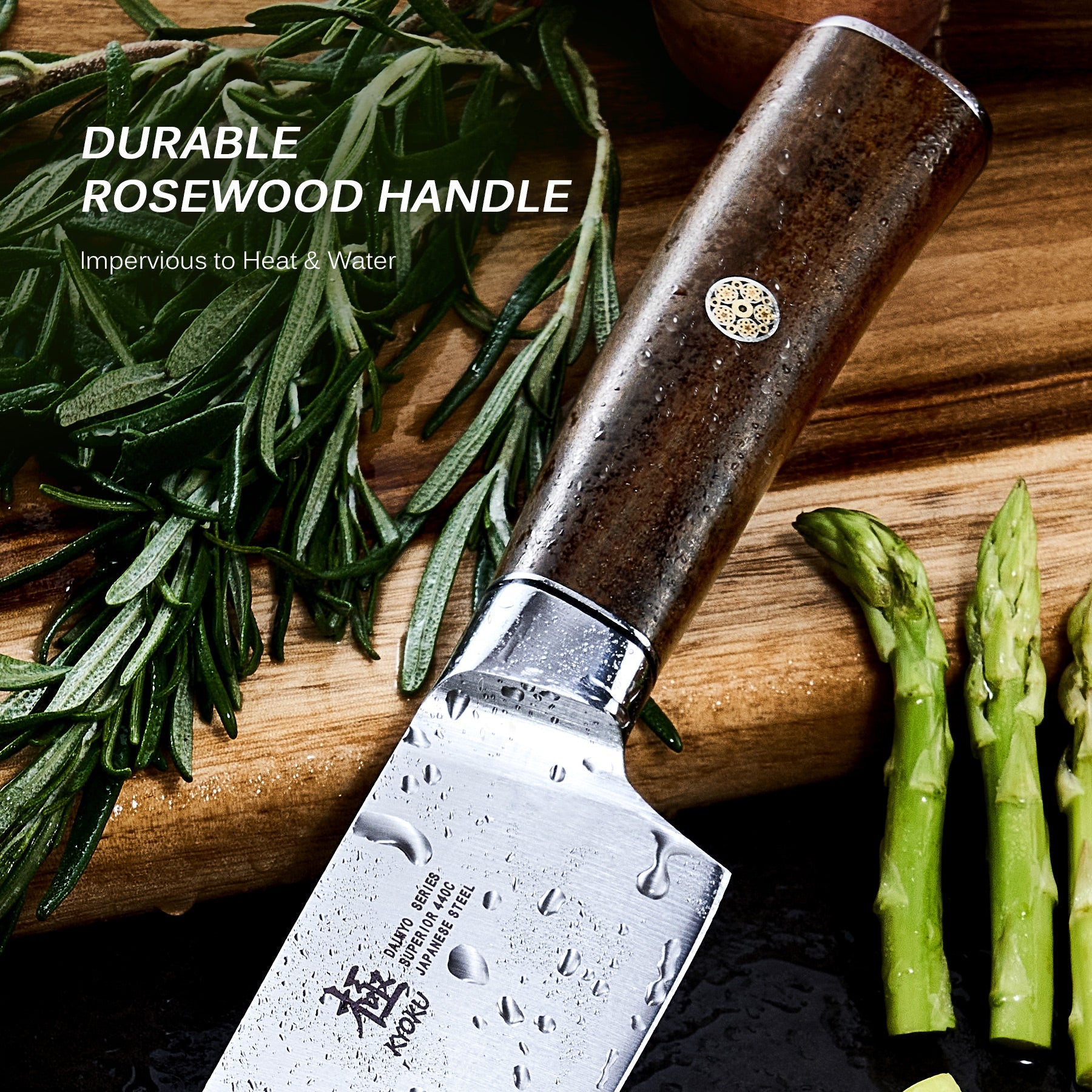 Japanese Chef Knives 440C Steel | Daimyo Series | Kyoku Knives