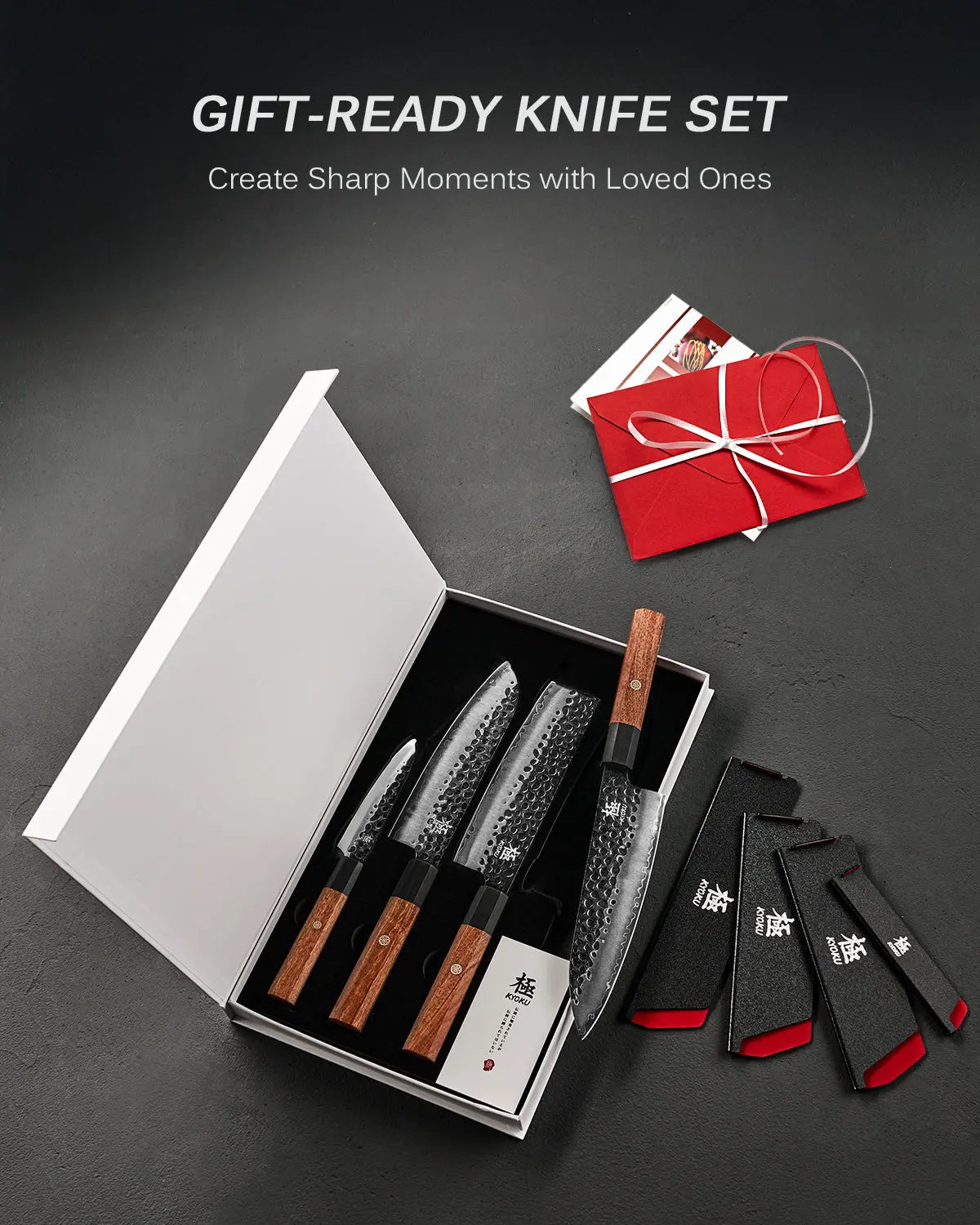 4-Piece Must-have Knife Set  | Kage Series Kyoku Knives