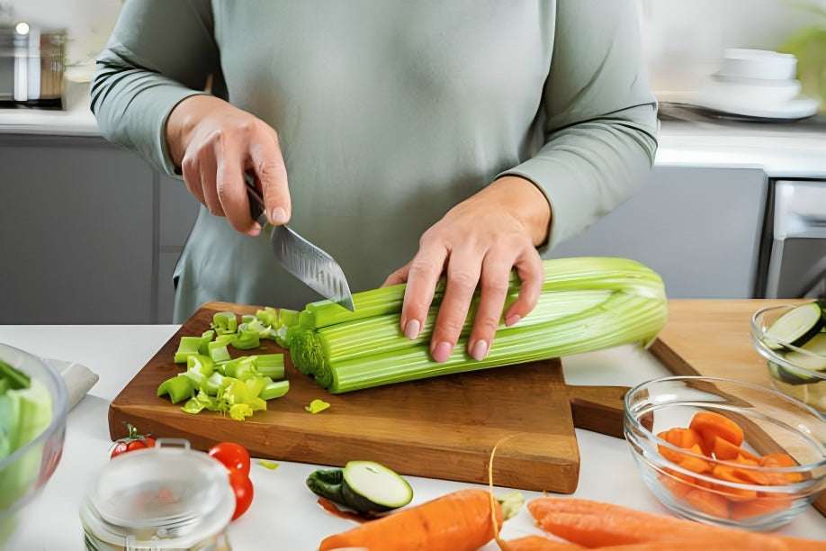 how to cut celery