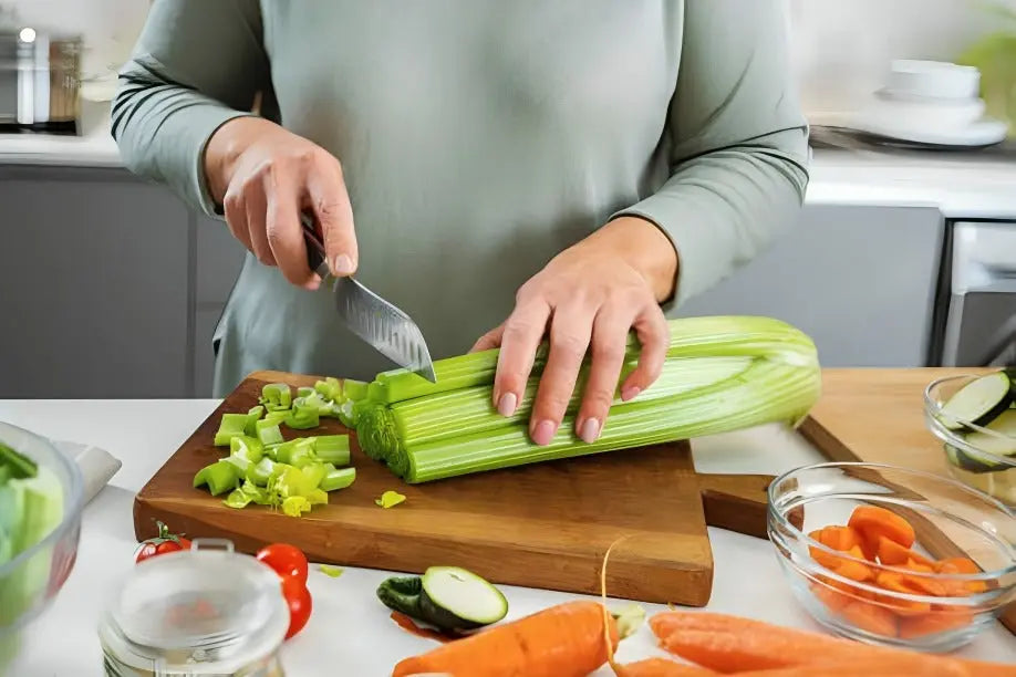 how to cut celery
