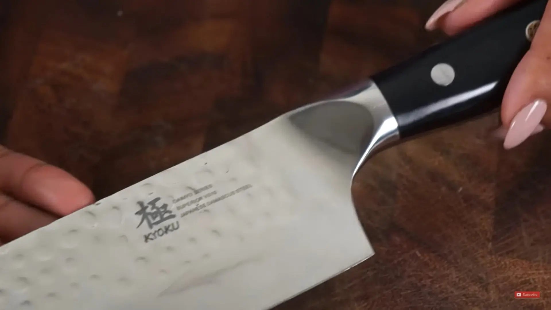 Discover Kyoku Knife with Veggie Rose Kyoku Knives