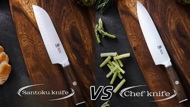 Difference Between Santoku Knife And Chef’s Knife – Kyoku Knives