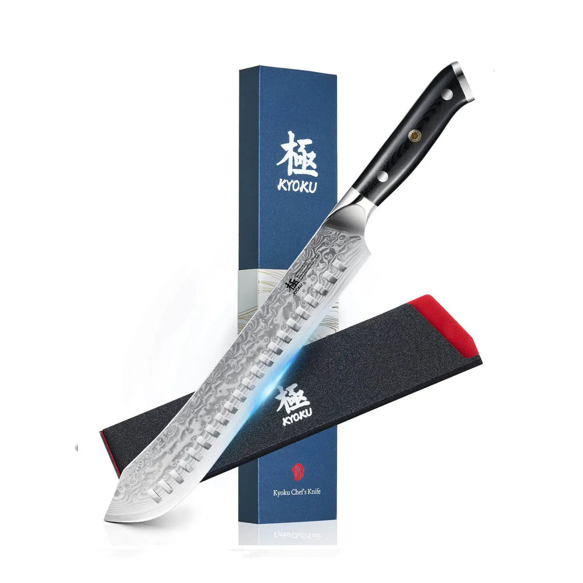Kyoku 10" Bullnose Butcher Knife Review: VG10 Steel