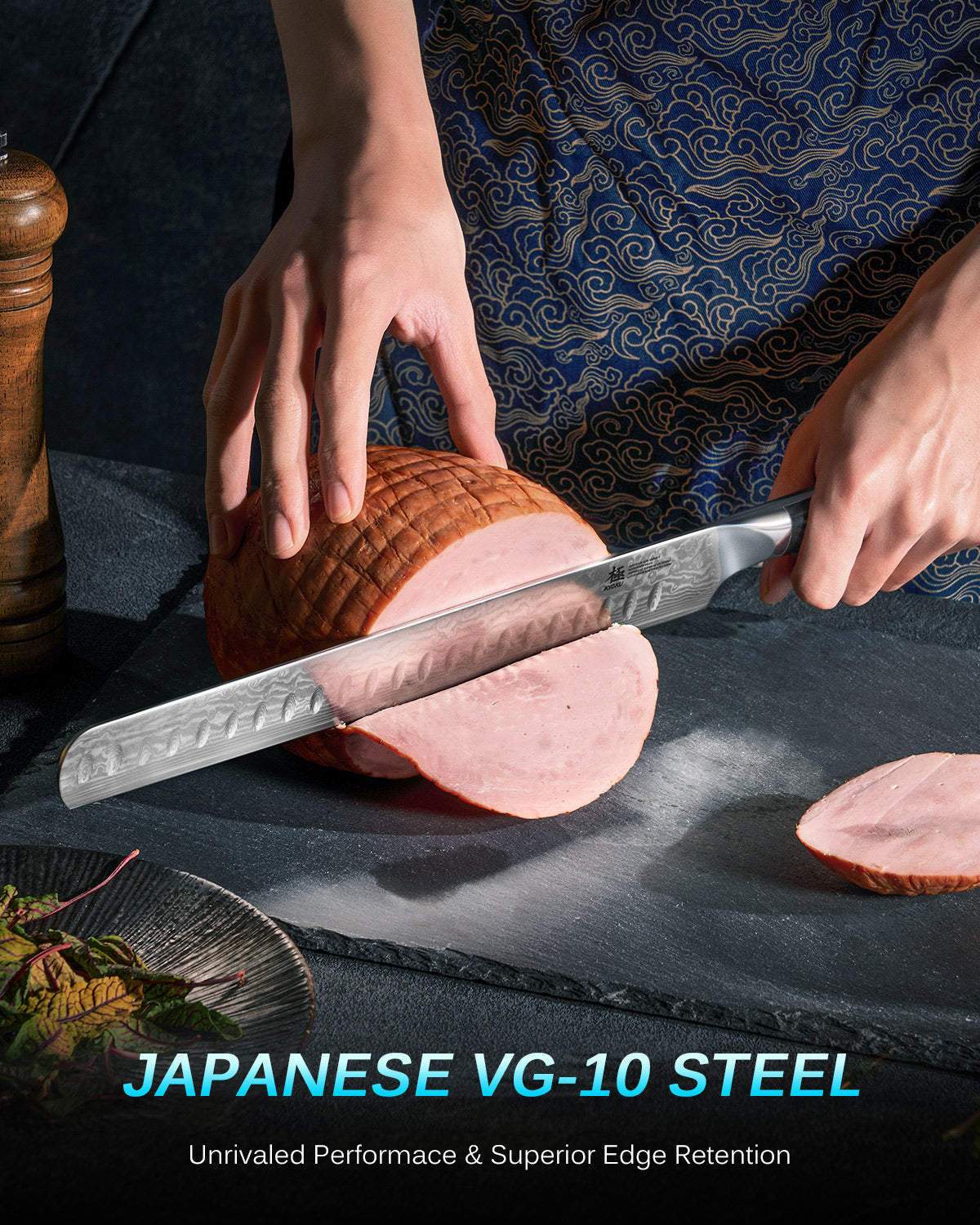  MOSFiATA 12 Slicing Carving Knife –BBQMeat Cutting
