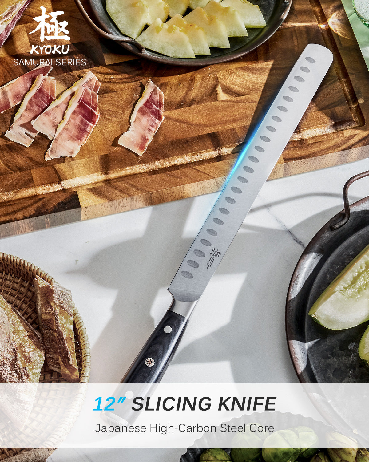 12 Slicing & Carving Knife, Omega Series