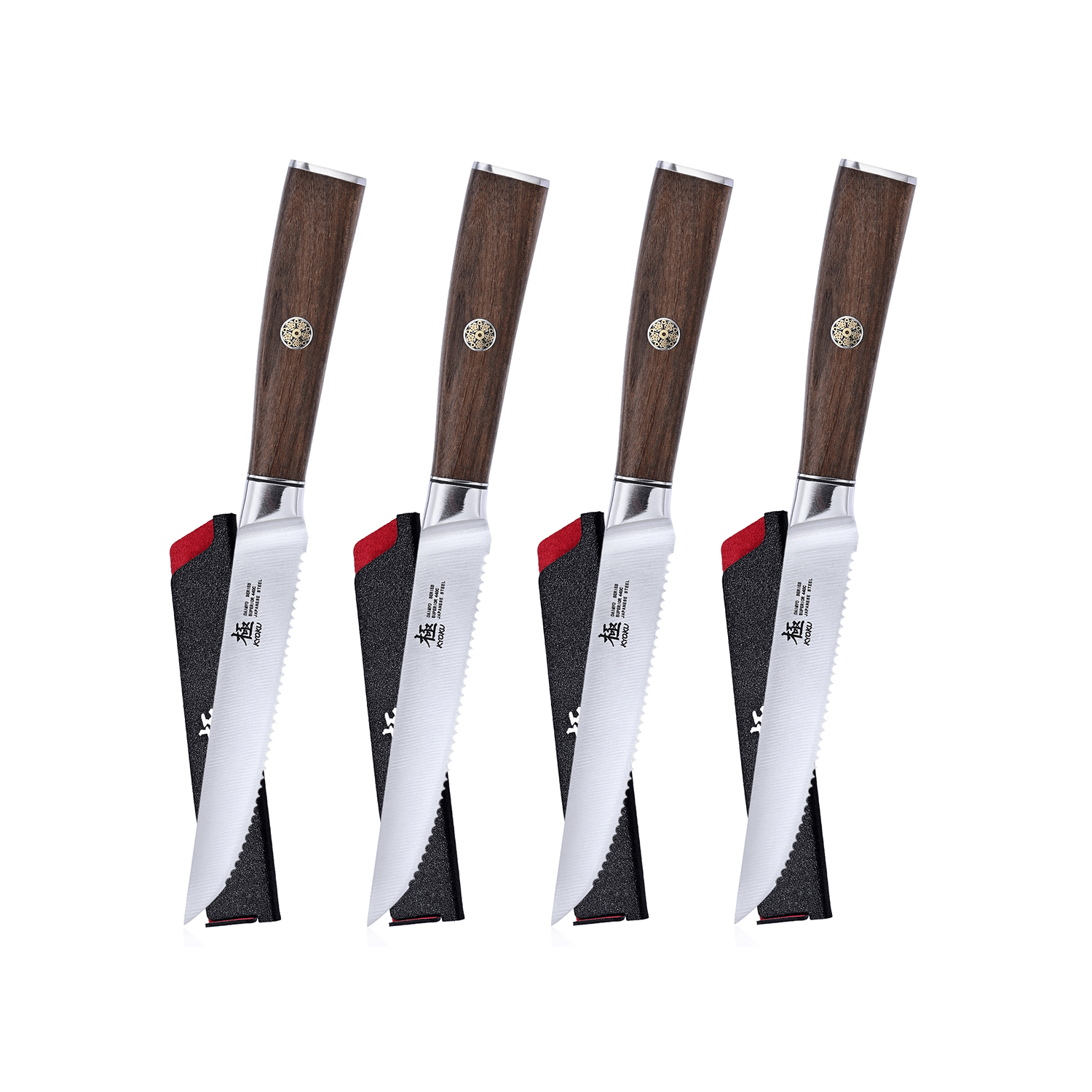 Performance 4 Piece Stainless Steel Steak Knives