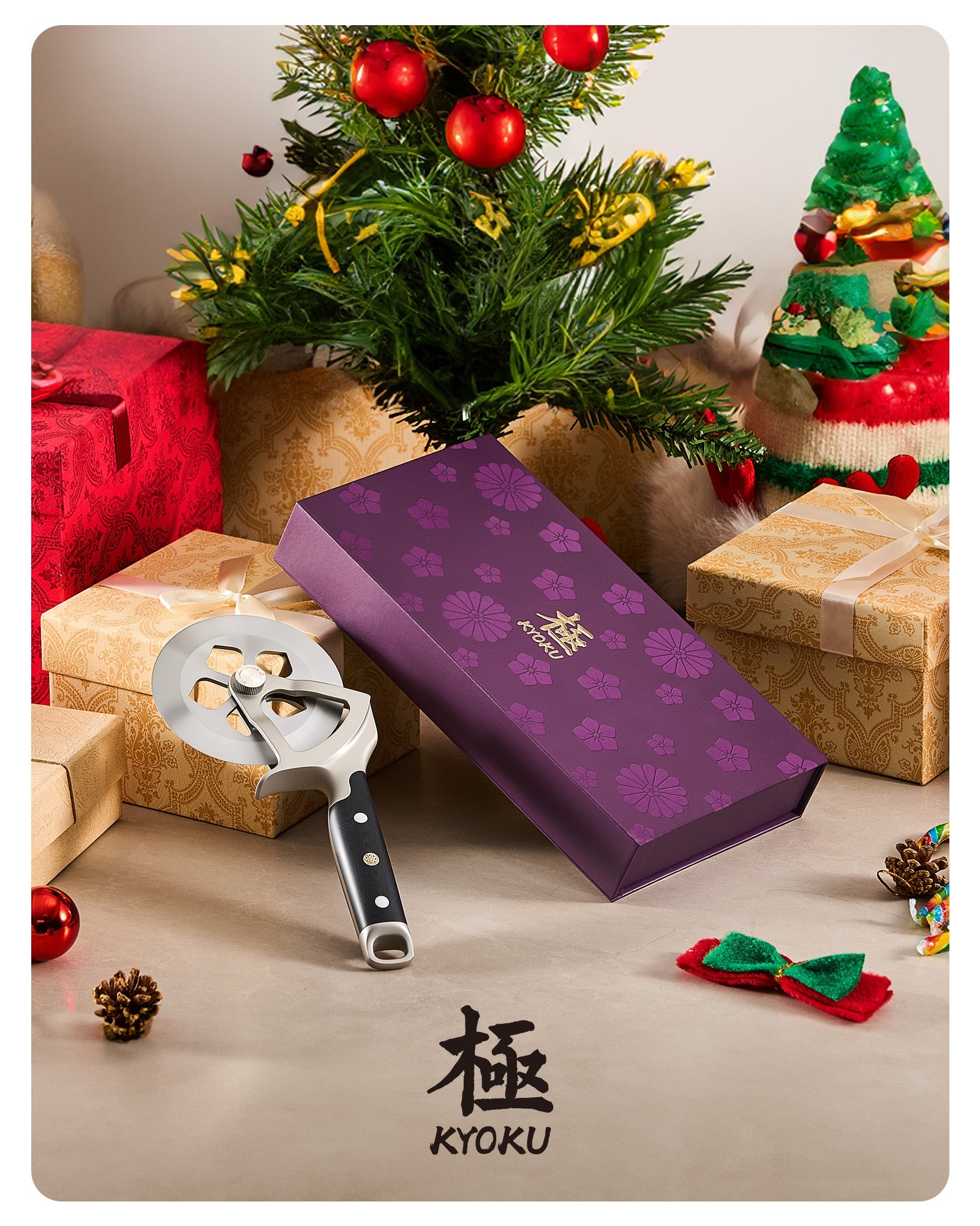 4" Detachable Pizza Wheel Cutter | Shogun Series