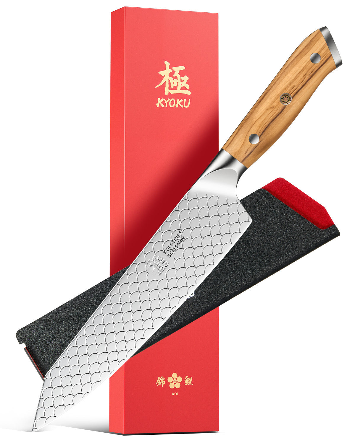 8.5" Kiritsuke Knife For Gift | KOI Series