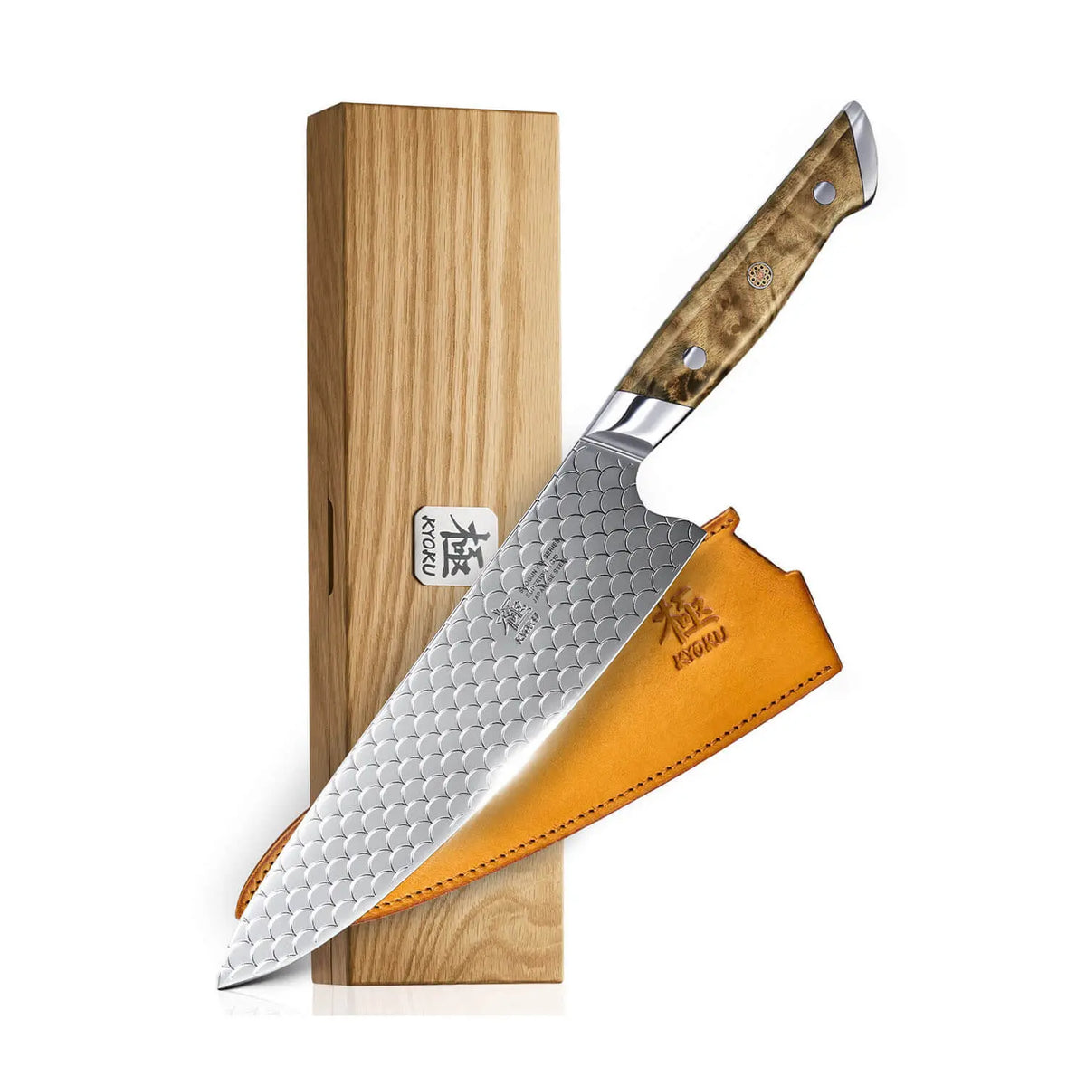 8" Chef Knife VG10 Steel | KOI Series