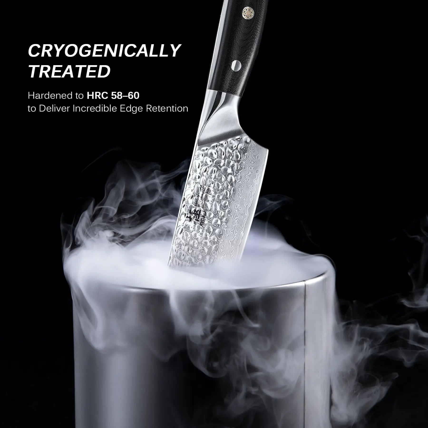 8" Gyuto Chef Knife VG10 Damascus Steel | Shogun Series Kyoku Knives