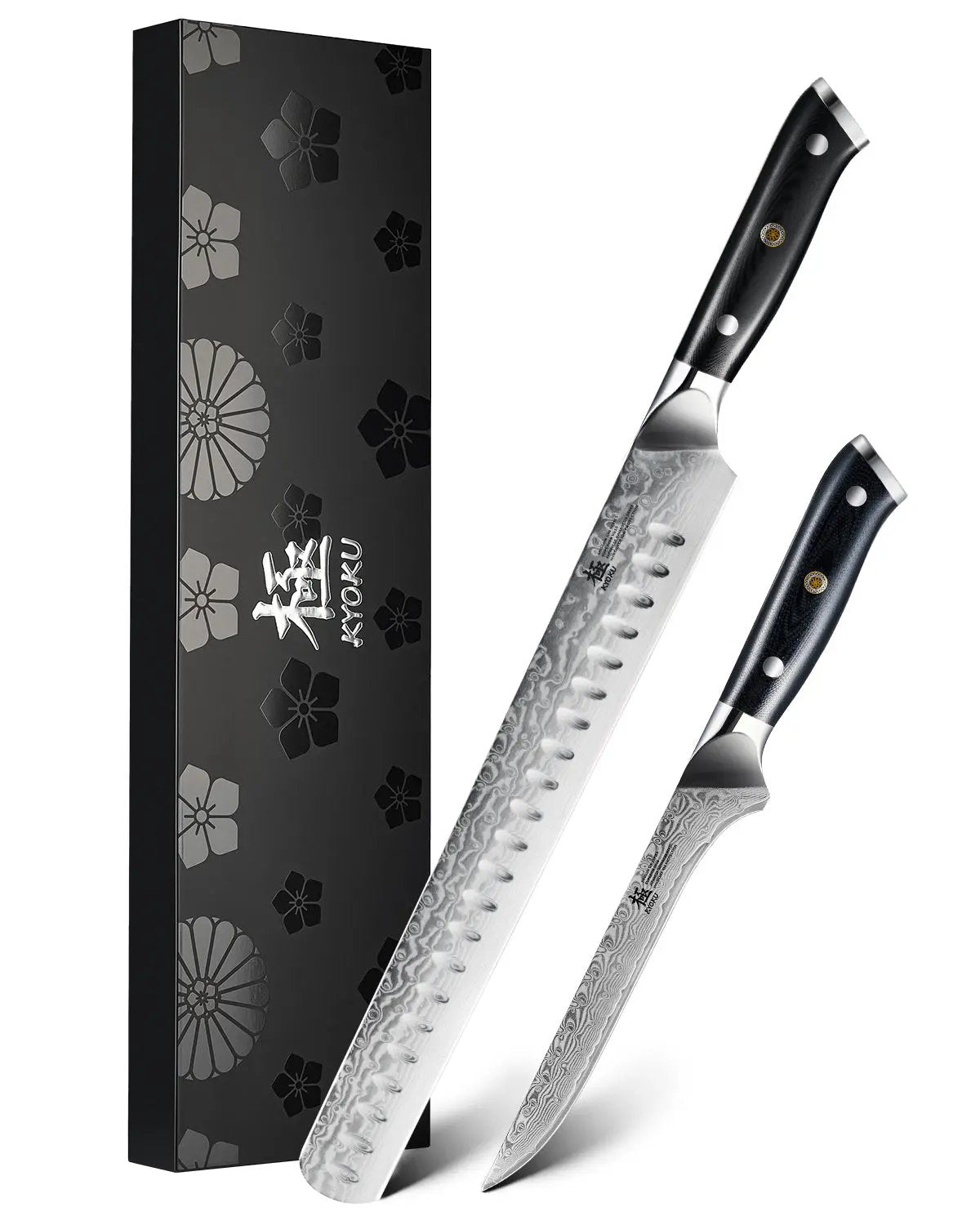 Boning + Slicing Knife Set | Gin Series Kyoku Knives