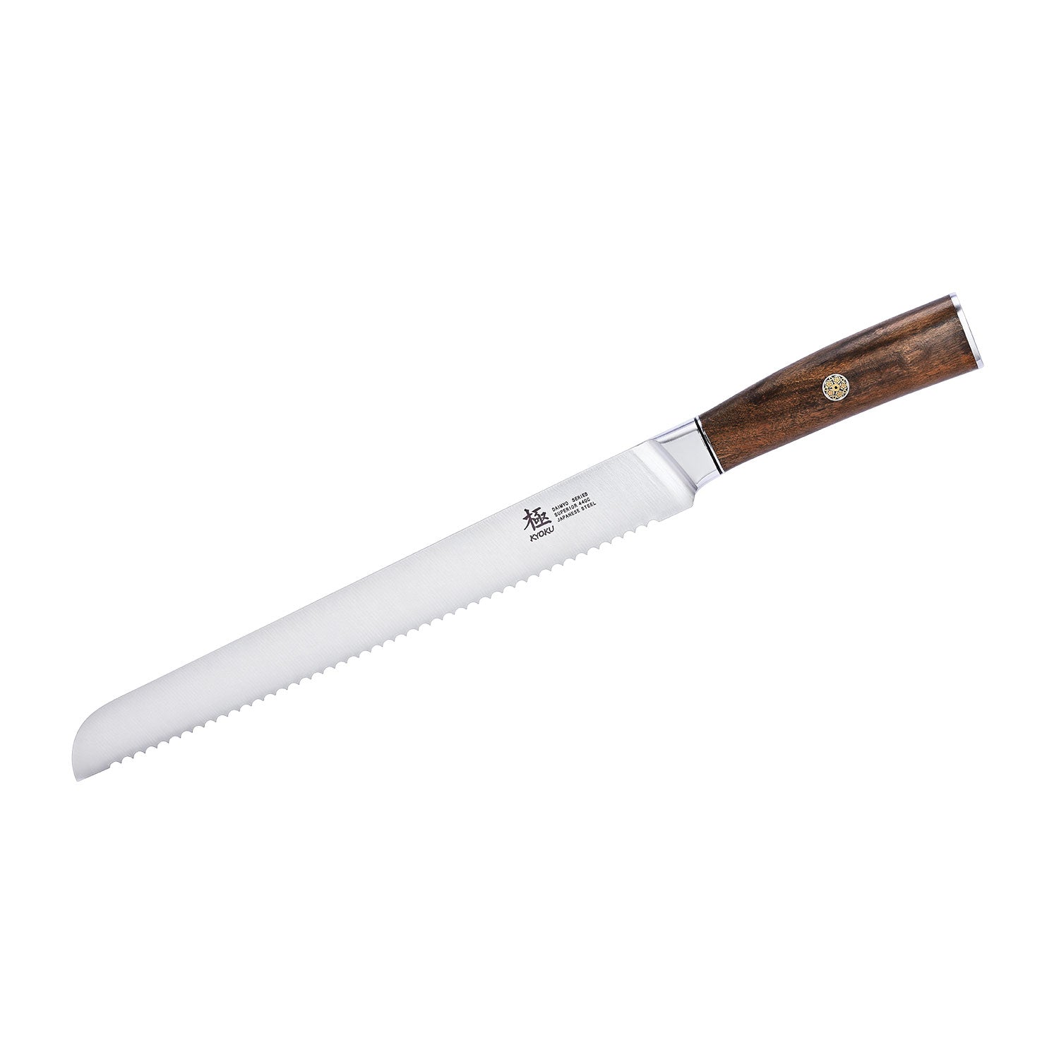 Japanese Bread Knives 440C Steel | Daimyo Series | Kyoku Knives
