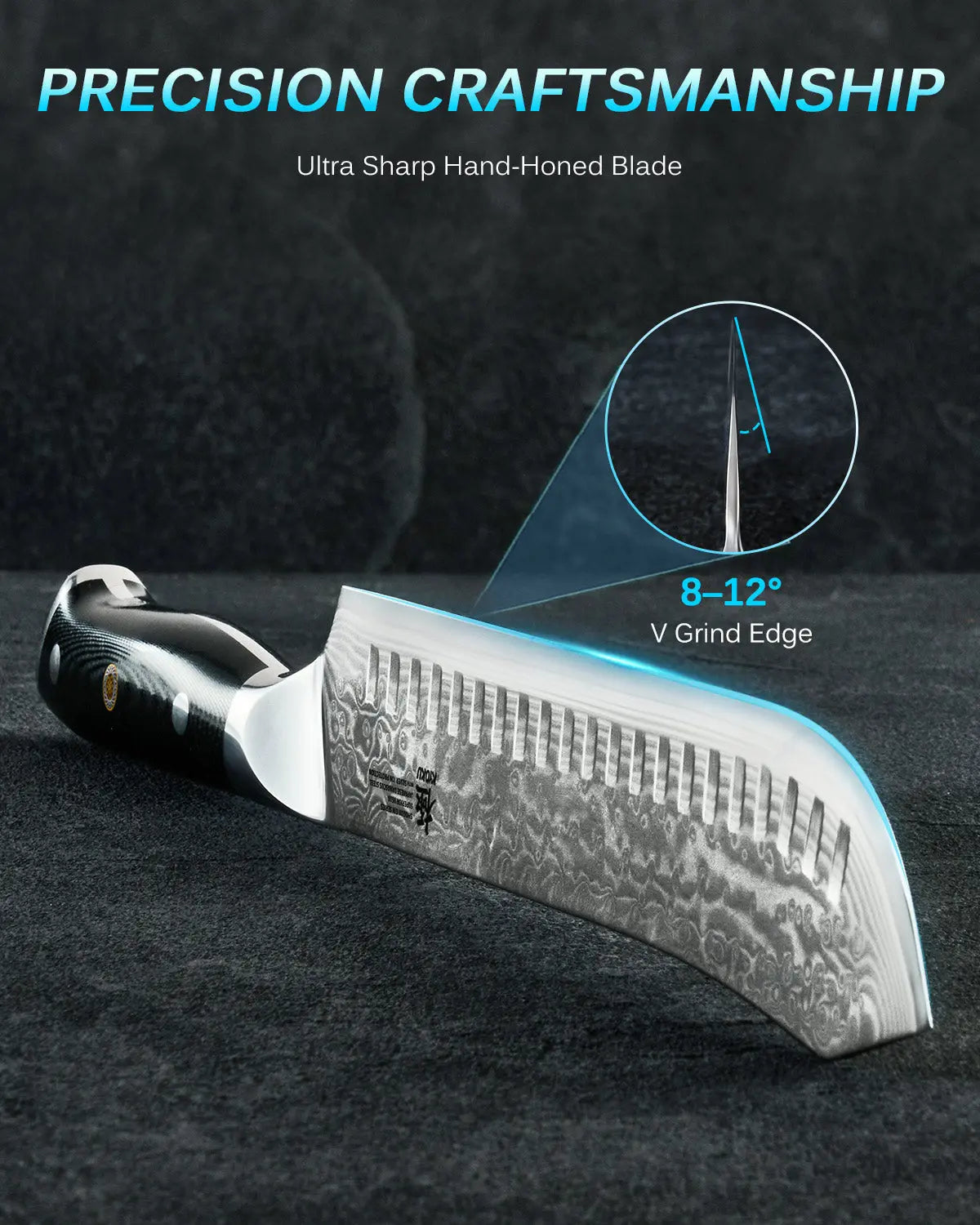 Bundle For Carnivores, Butcher Knife + Boning Knife| Shogun Gin Series Kyoku Knives