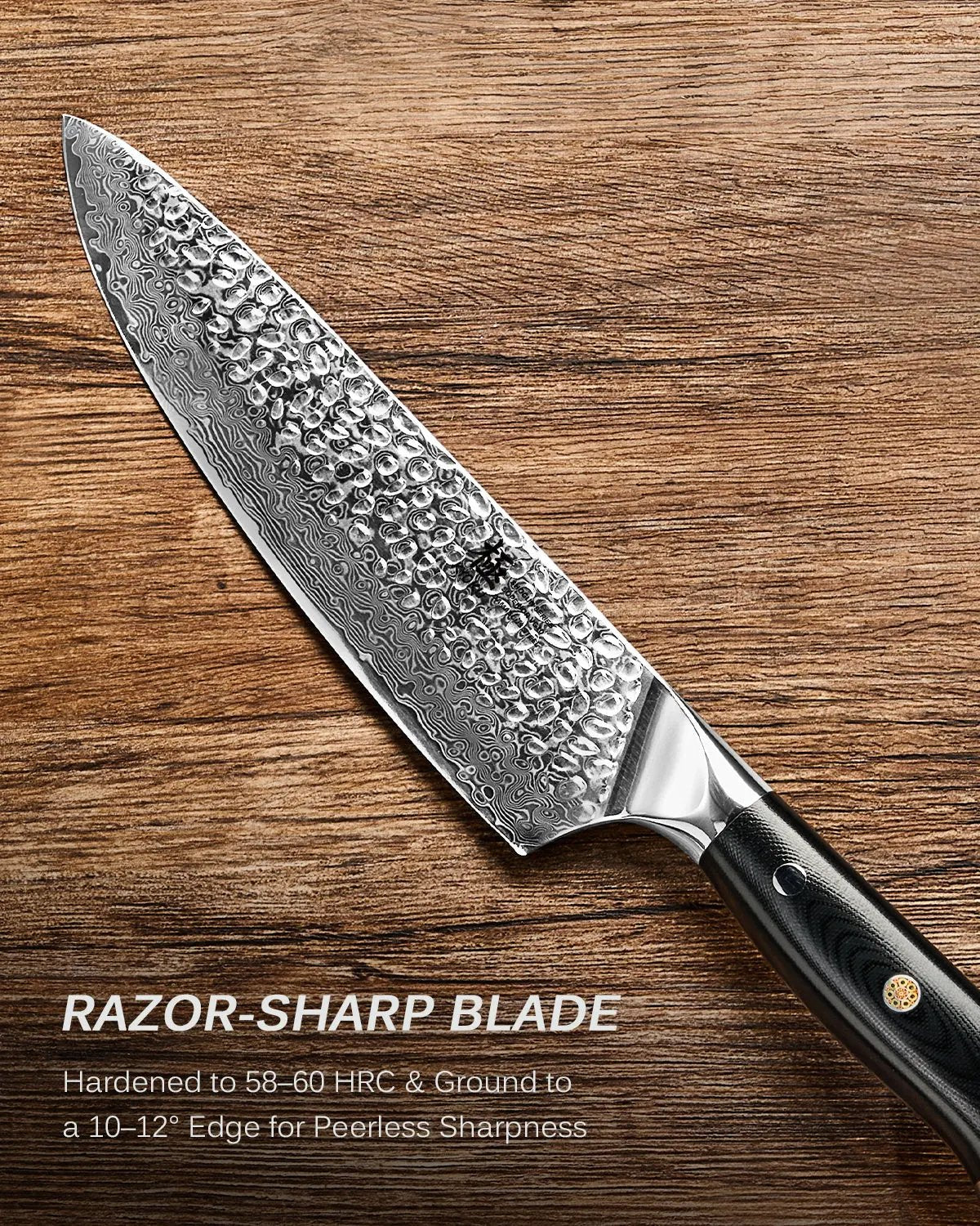 Chef + Boning Knife Set | Gin Series Kyoku Knives