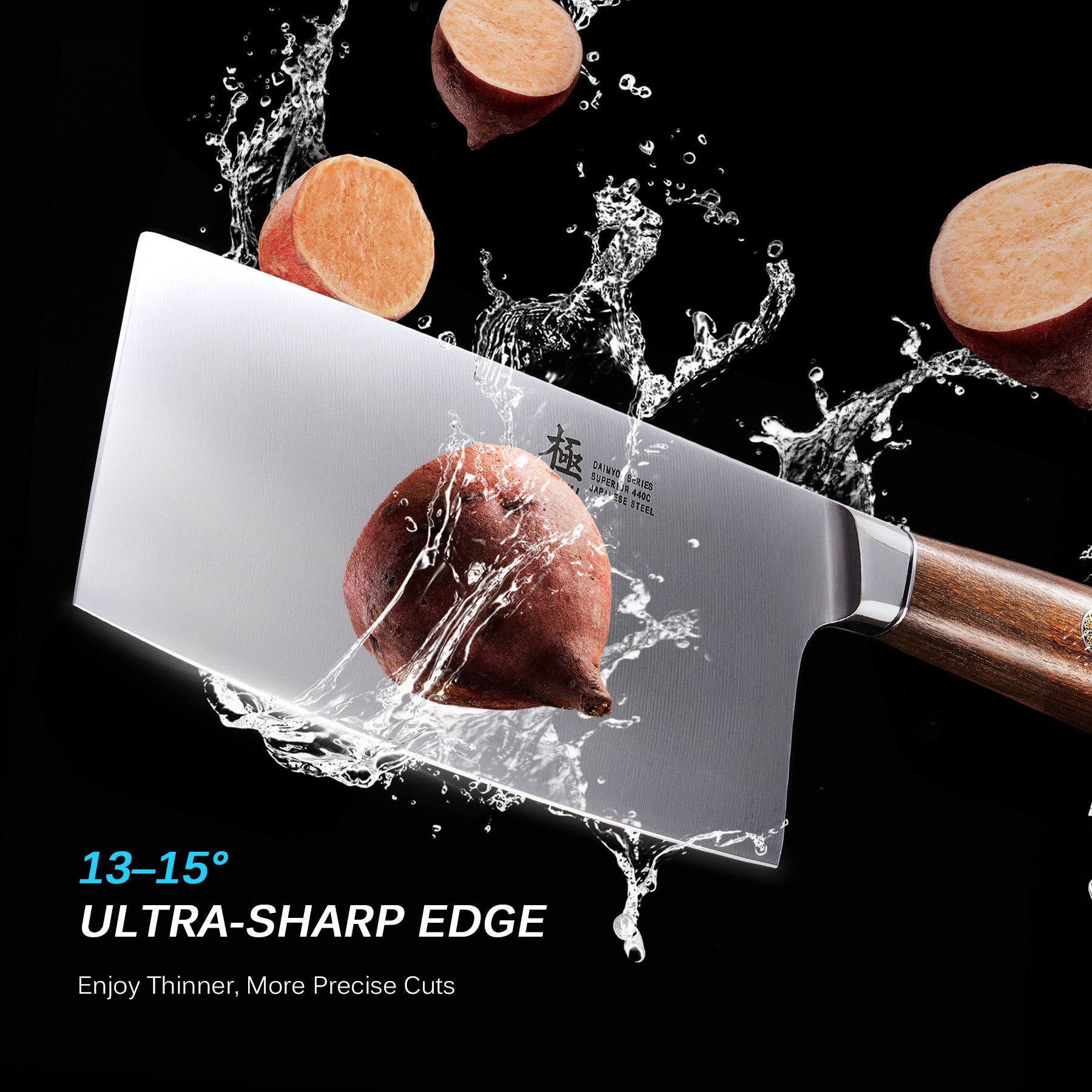 Shop Kyoku Japanese Cleaver Knives | Cutting Like a Chef