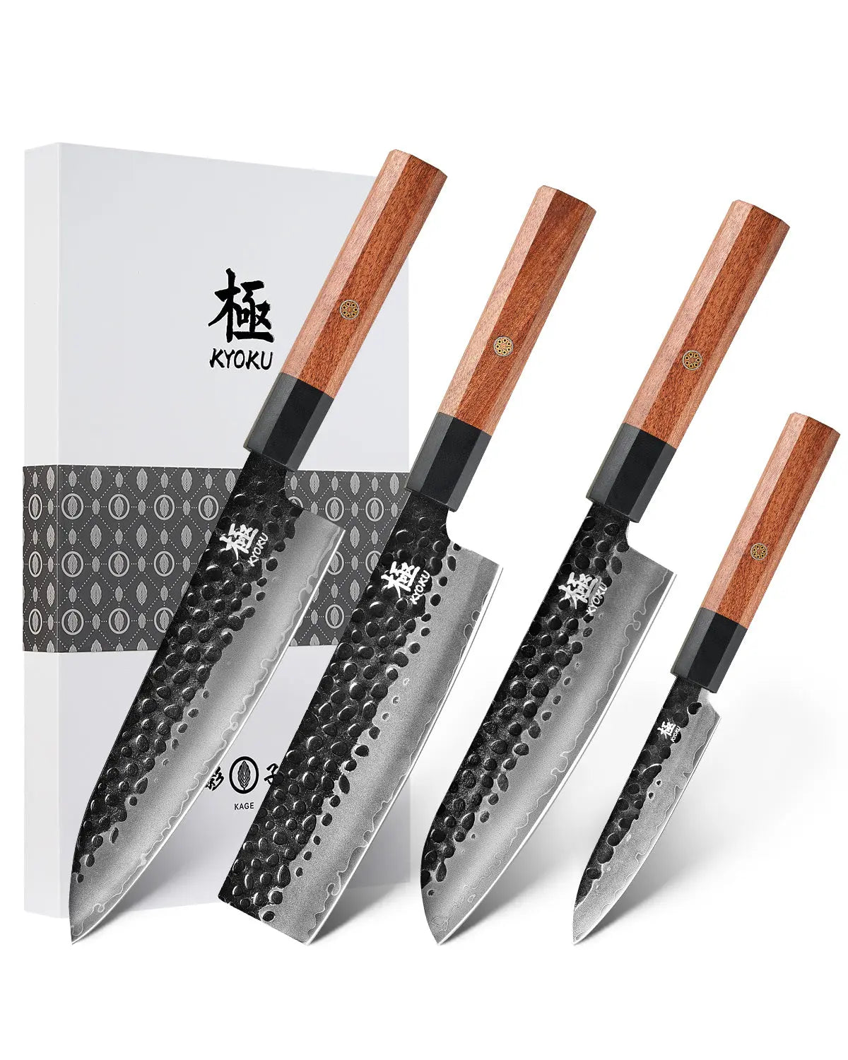4-Piece Must-have Knife Set  | Kage Series Kyoku Knives