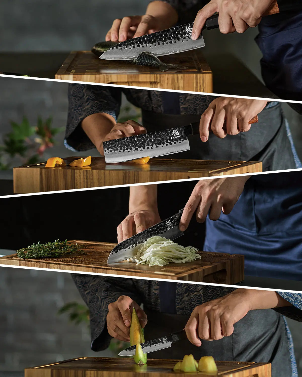 4-Piece Must-have Knife Set  | Kage Series Kyoku Knives