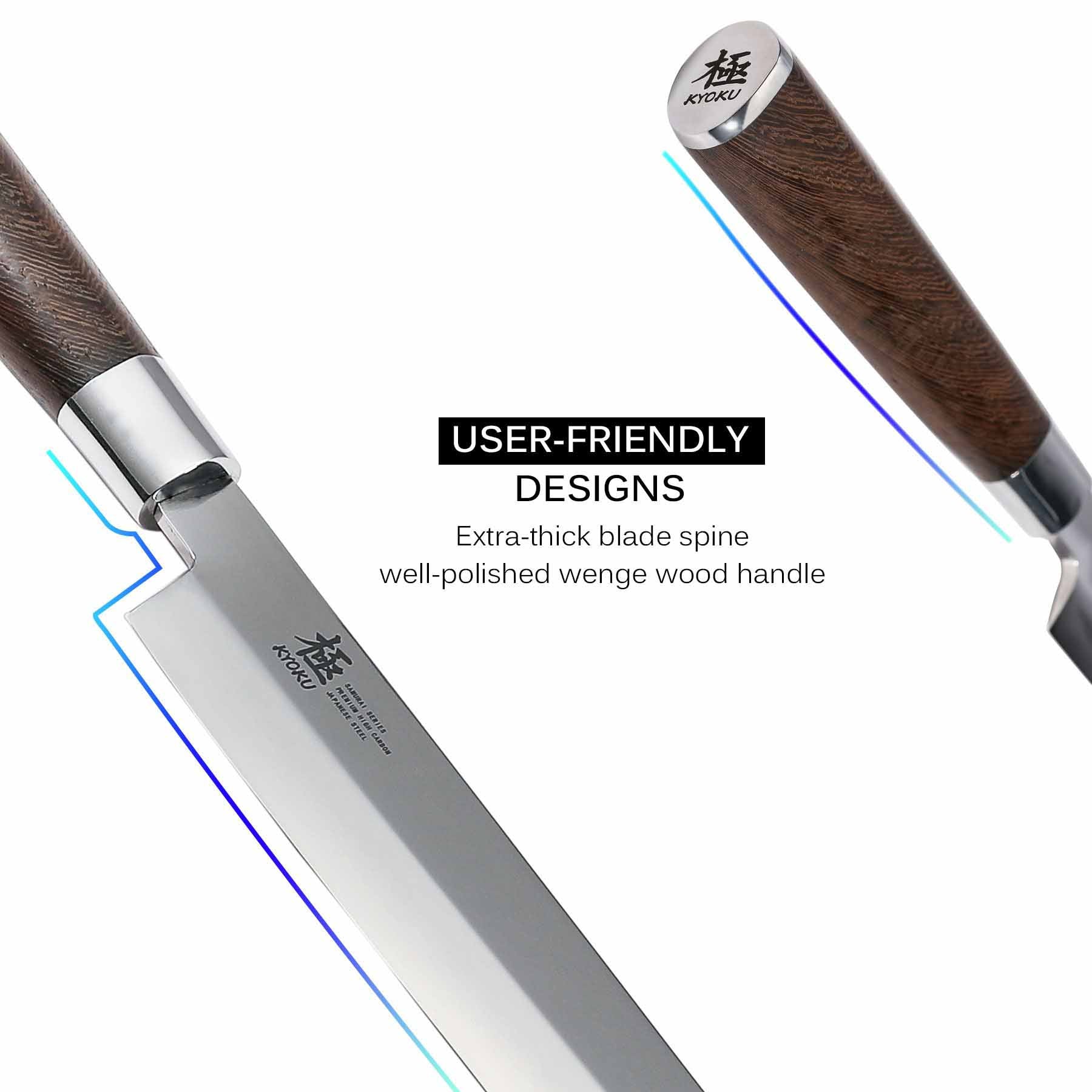 Kyoku Japanese Yanagiba Knives | Specially Made for Sushi Sashimi 