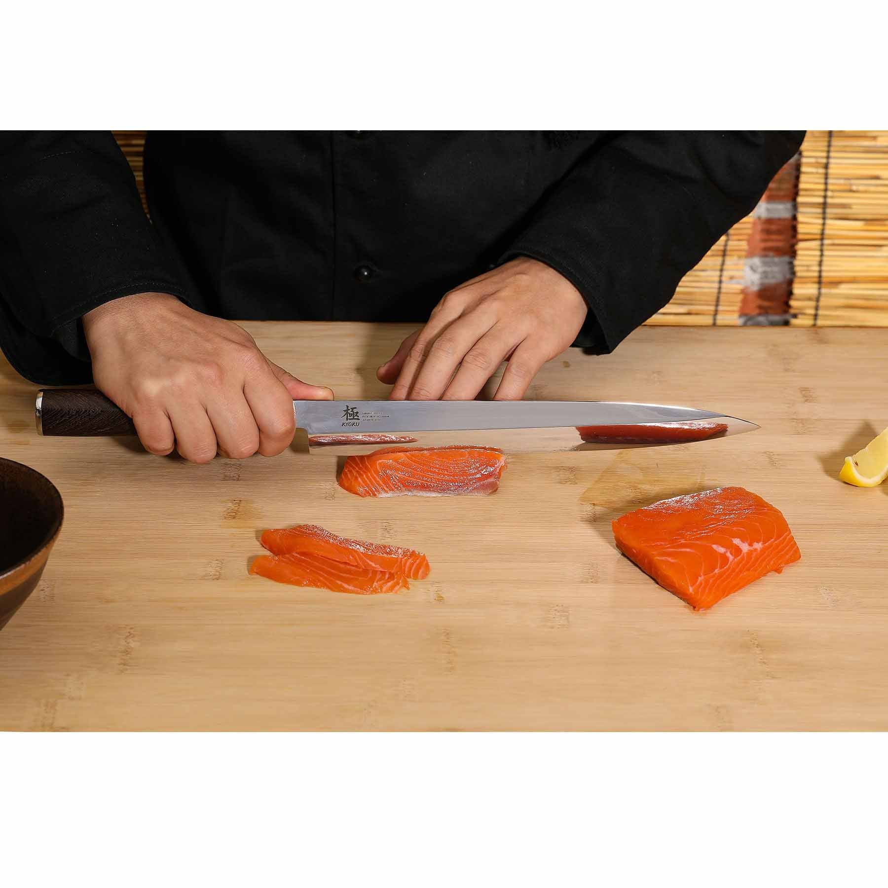 Kyoku Japanese Yanagiba Knives | Specially Made for Sushi Sashimi 