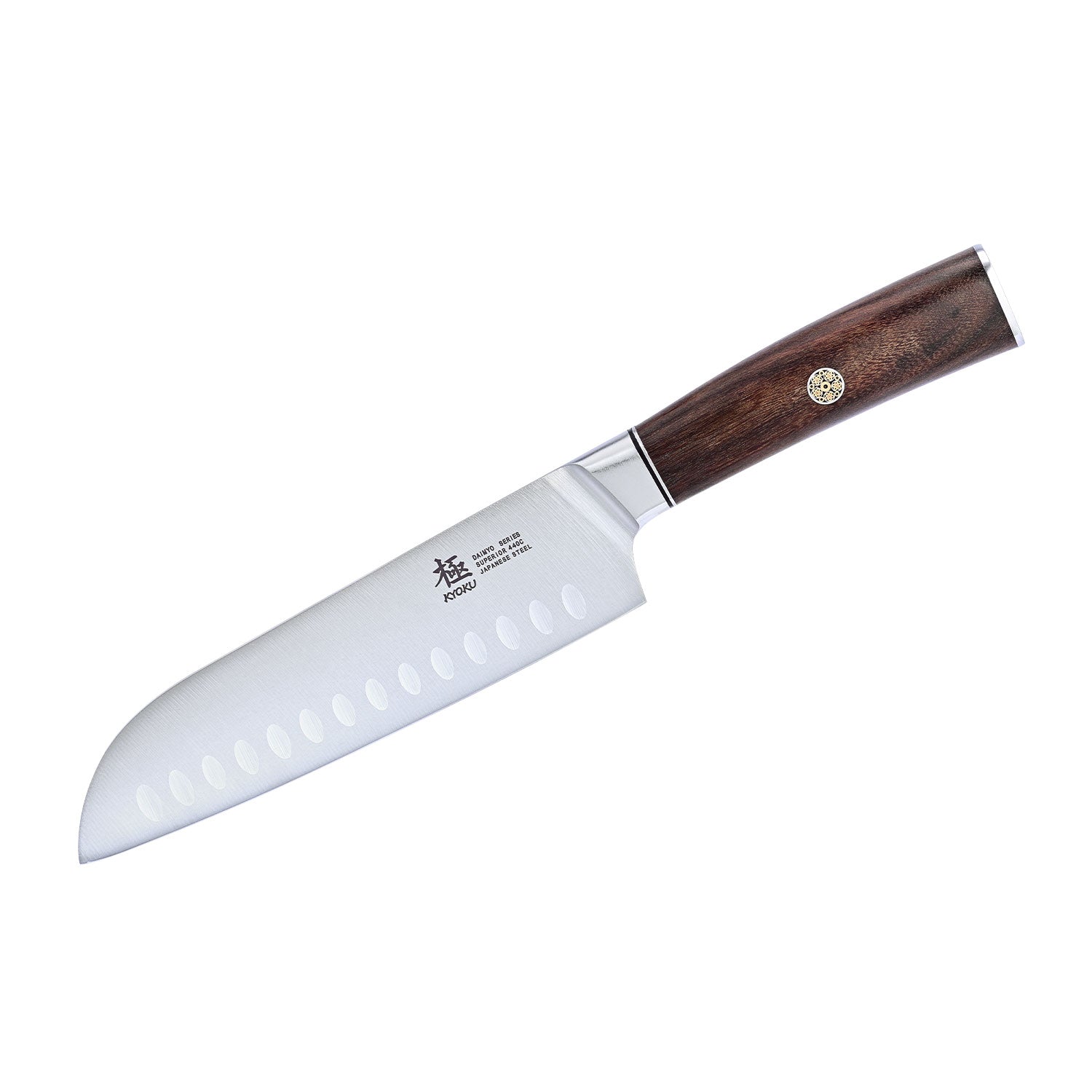 Japanese Santoku Knives 440C Steel | Daimyo Series | Kyoku Knives