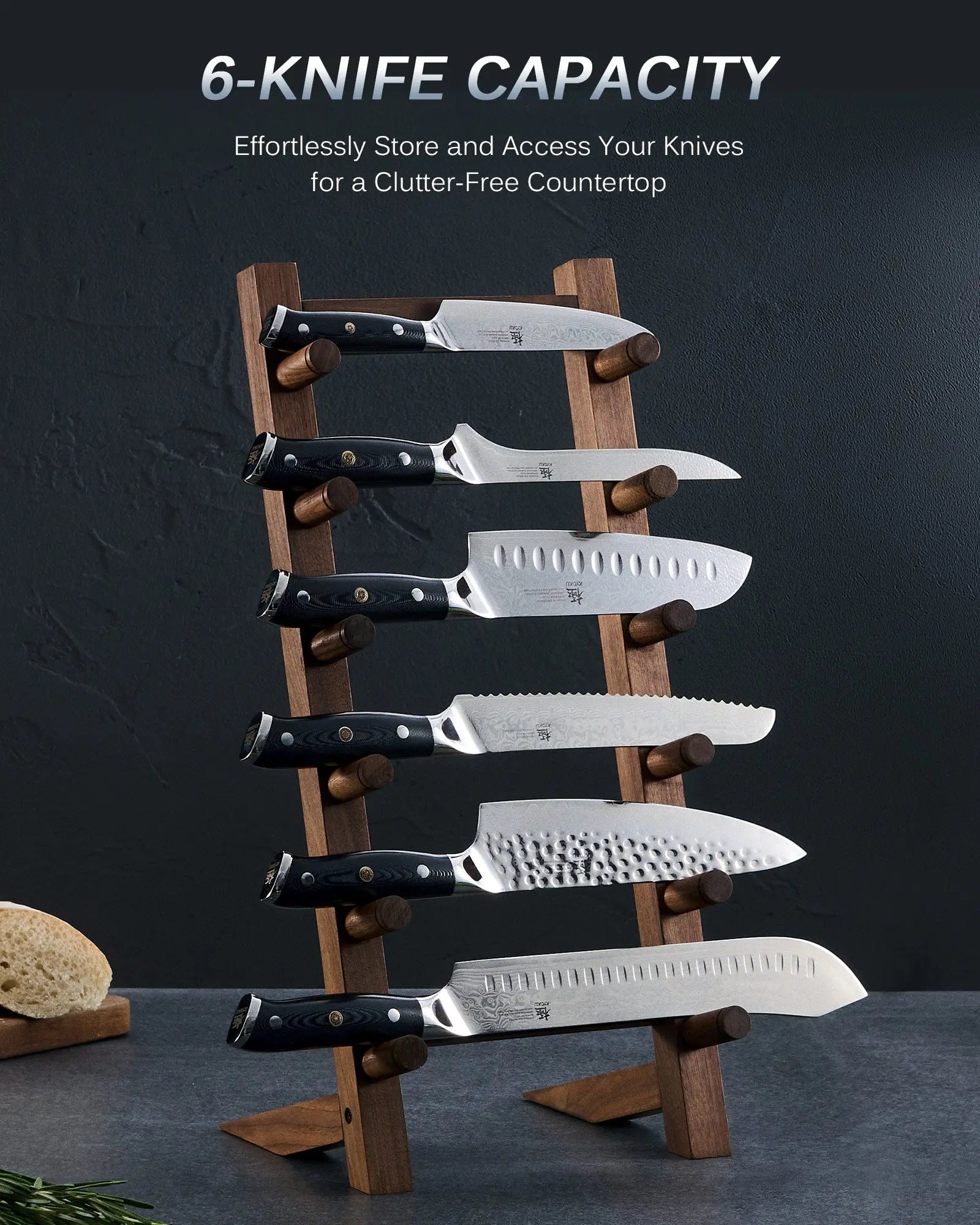 Save 15% On Chef Knife + Display Stand| Shogun Series Kyoku Knives